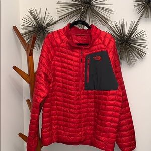 North Face thermoball 1/4zip pullover